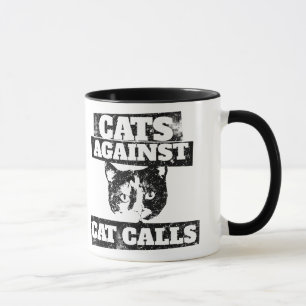 Katzen gegen Katzenrufe Tasse