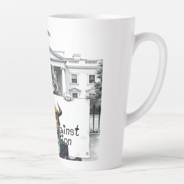 Katzen gegen Korruption Milchtasse (Rechts)