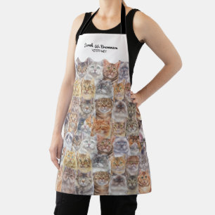 Katzen Gemustert Schürze
