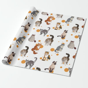 Katzen Geschenkpapier