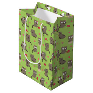 Katzen Geschenktasche Mittlere Geschenktüte