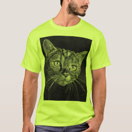 Katzen-Gesicht mein Highschool Zeichnen T-Shirt