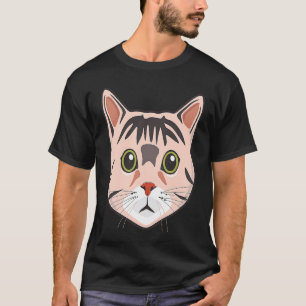 Katzen-Gesicht Meowdy Süßes Kätzchen Katzen-Meme   T-Shirt