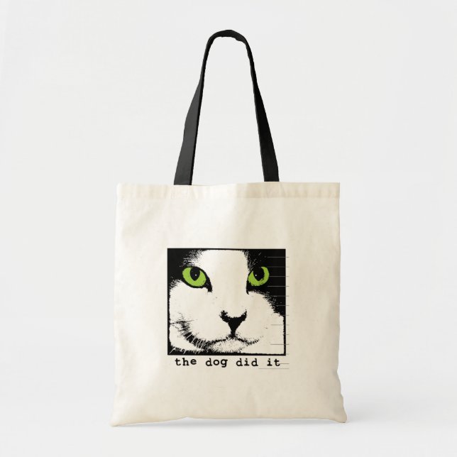 Katzen-Gesichts-Taschen-Tasche Tragetasche (Vorne)