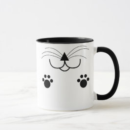 Katzen-Gesichts-Tasse Tasse