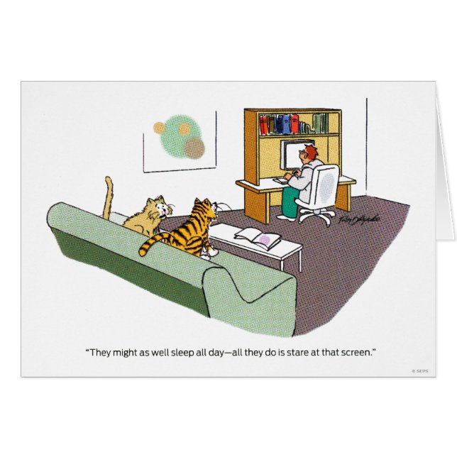 Katzen-Gespräch (Vorderseite (Horizontal))