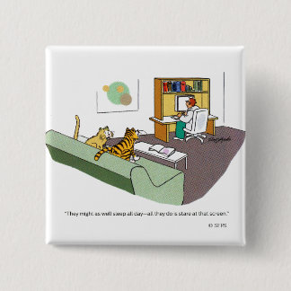 Katzen-Gespräch Button