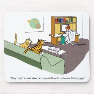 Katzen-Gespräch Mousepad