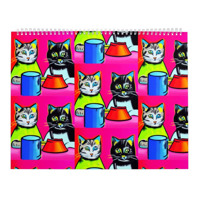 Katzen Go Wilder Kalender (Titelbild)