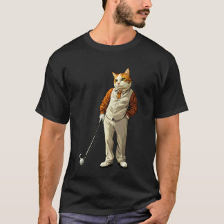 Katzen-Golfer T-Shirt
