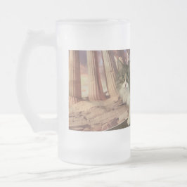 KATZEN GRIECHENLANDS MATTGLAS BIERGLAS