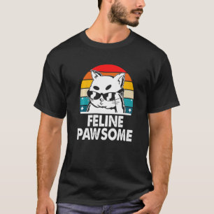 Katzen-großartige Motivationszitat Katzenwortspiel T-Shirt