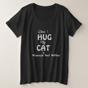 Katzen Große Größe T-Shirt