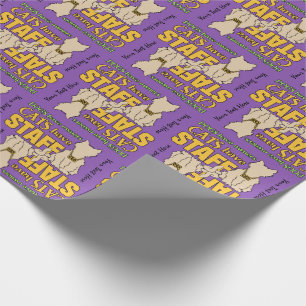 KATZEN HABEN PERSONENBEDIENSTETE GESCHENKPAPIER