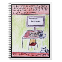 Katzen-Hacker-Notizbuch