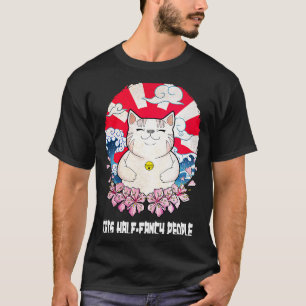 Katzen Halbe Extravagante Leute Katzen Kätzchen Sp T-Shirt