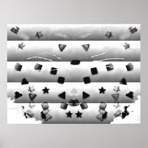 Katzen-Haus Poster