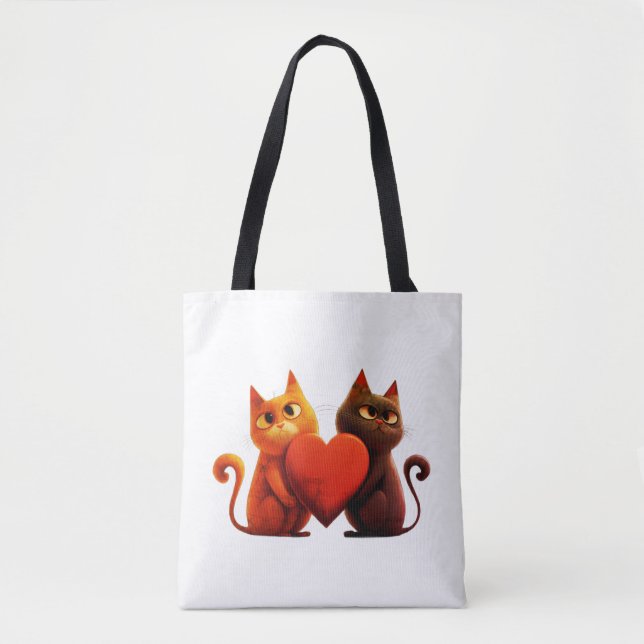 Katzen, Herz, Haustier (Vorderseite)