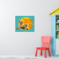 Katzen & Hunde machen das Leben zum Kinderspiel!