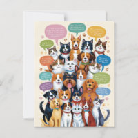 Katzen & Hunde sagen die dunkelsten Dinge - Funny 