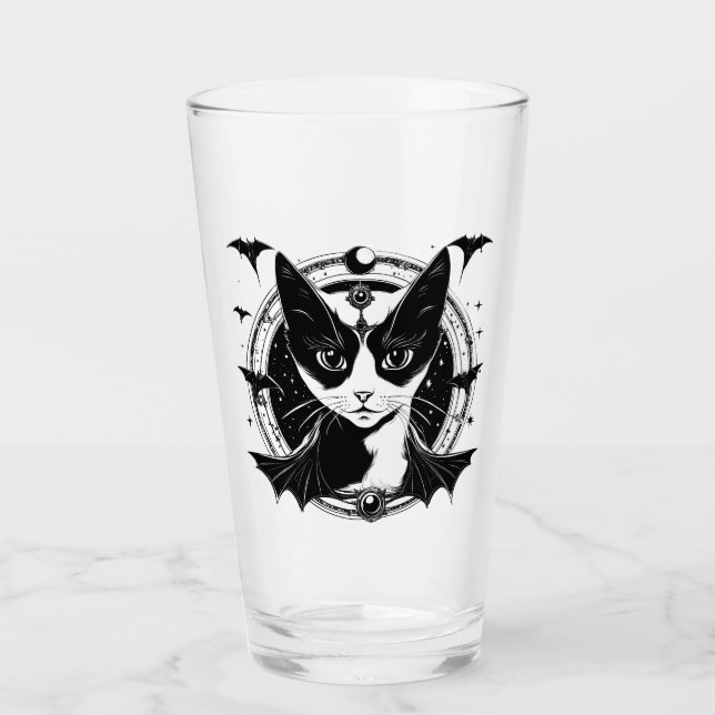 Katzen I Glas (Vorderseite)