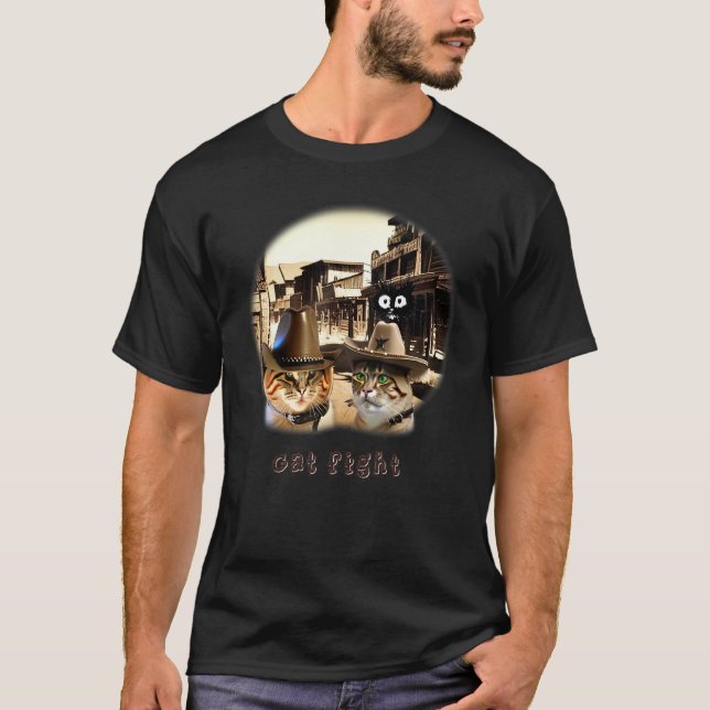 Katzen  Ich mache was ich will T-Shirt (Vorderseite)