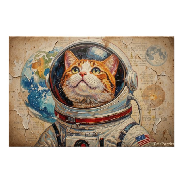 KATZEN IM ALL 9 POSTER (Vorderseite)