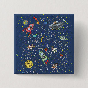 Katzen im Leerzeichen Button