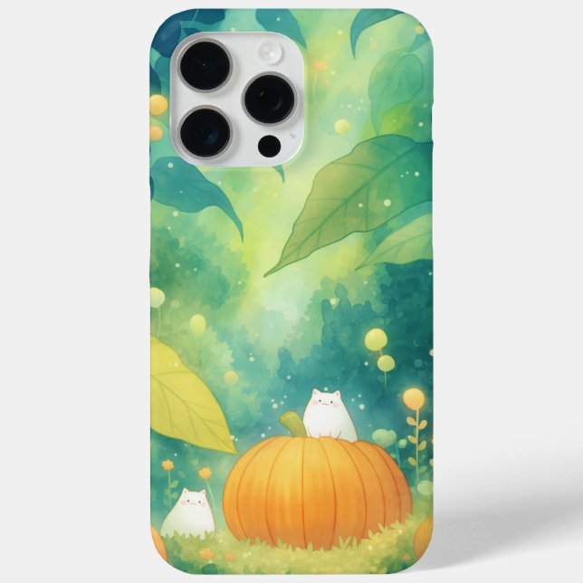 Katzen im Pumpkinpflaster Case-Mate iPhone Hülle (Rückseite)