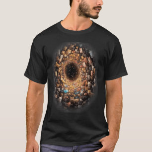 Katzen im Schwarzen Loch Katze Katzenmutter Katz T-Shirt