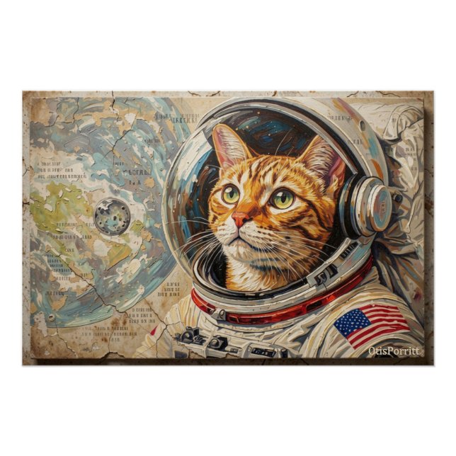 KATZEN IM WELTRAUM 8 POSTER (Vorderseite)