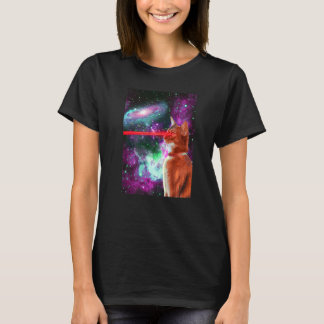 Katzen im Weltraum Astral Kosmisch Astronaut Galax T-Shirt