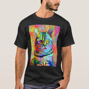 KATZEN IMPRESSIONISTIN Kätzchen Kitty Ich Bin Eine T-Shirt