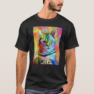 KATZEN IMPRESSIONISTIN Kätzchen Kitty Ich Bin Eine T-Shirt