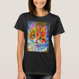 KATZEN IMPRESSIONISTIN Kätzchen Kitty Ich bin eine T-Shirt
