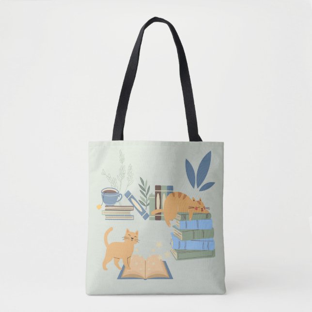 Katzen in Büchern (Vorderseite)