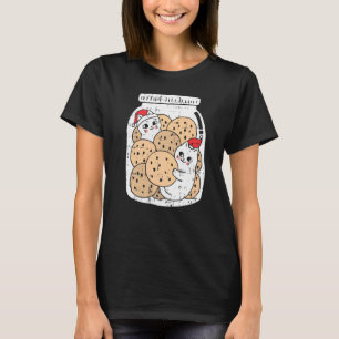 Katzen in Cookie Jar Weihnachten Pajama Niedlich K T-Shirt