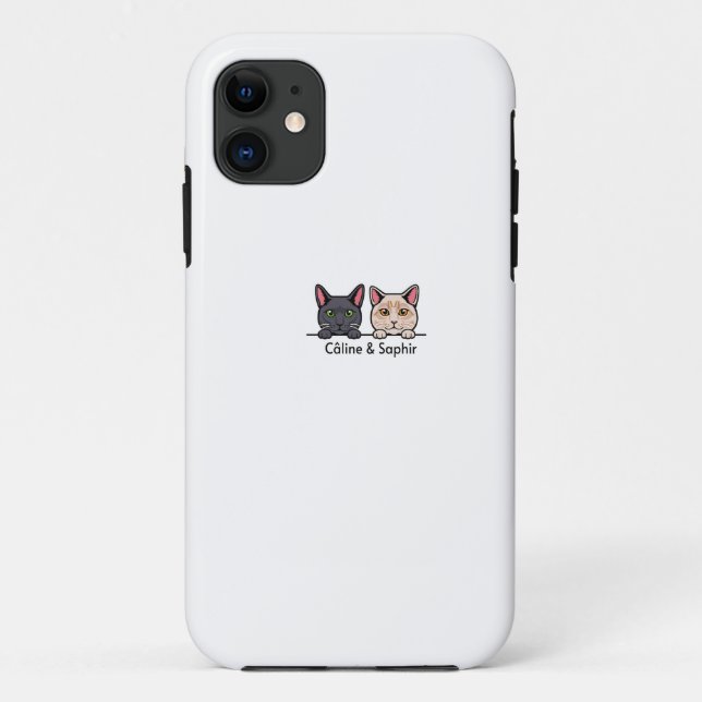 Katzen in der Familie Case-Mate iPhone Hülle (Rückseite)