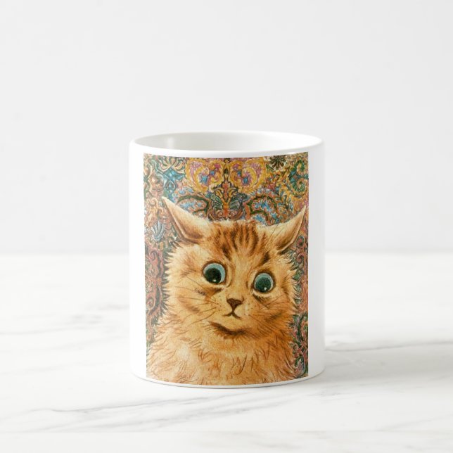 Katzen in der Kunst-Tasse, durch Louis Wain Tasse (Mittel)
