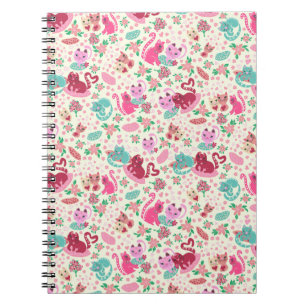Katzen in der Liebe Niedliche Haustiere Notebook Notizblock