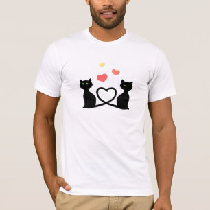 Katzen in der Liebe T-Shirt