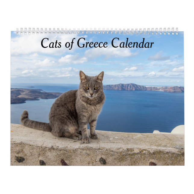 Katzen in Griechenland Kalender (Titelbild)
