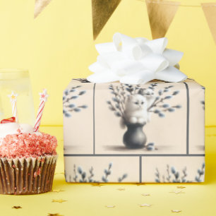 Katzen in Katzen Geschenkpapier