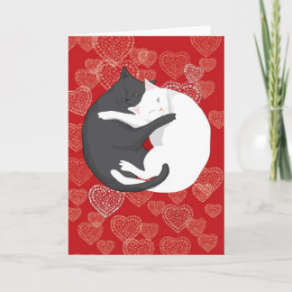 Katzen in Liebe: Paulie & Angie... Karte