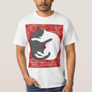 Katzen in Liebe: Paulie & Angie T-Shirt