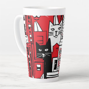 Katzen in New York Milchtasse