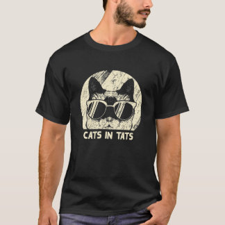 Katzen in Tats Katze Lover Tattoo Lover Kitten Tat T-Shirt