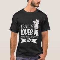 Katzen-Jesus-Lieben ich Meow-Jugend christlich