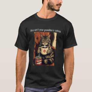 Katzen Kaffee und Sardinen Das ist nicht das Katze T-Shirt