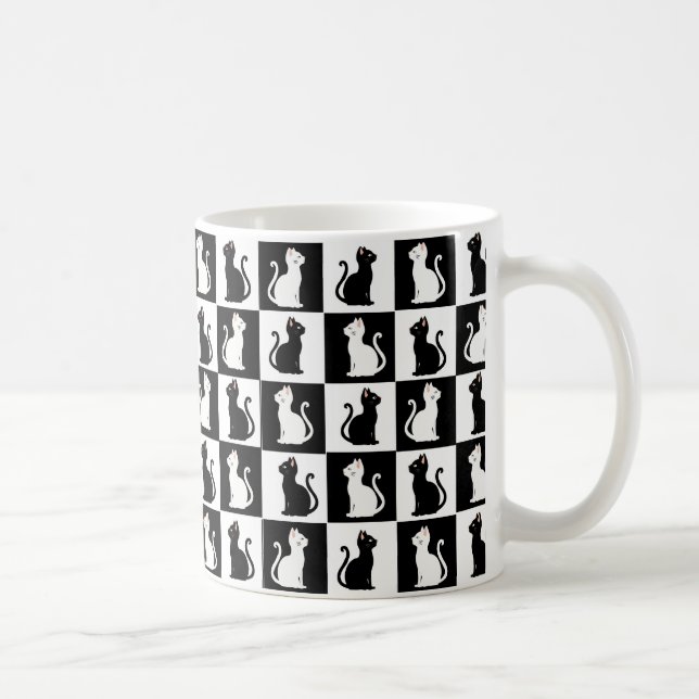 Katzen Kaffeetasse (Rechts)